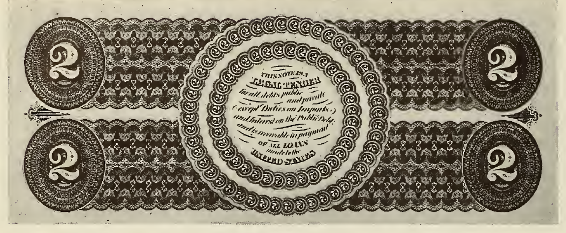 1862 - $2 - Alexander Hamilton back