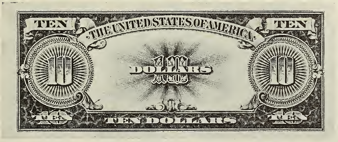 1923 - $10 - Jackson back