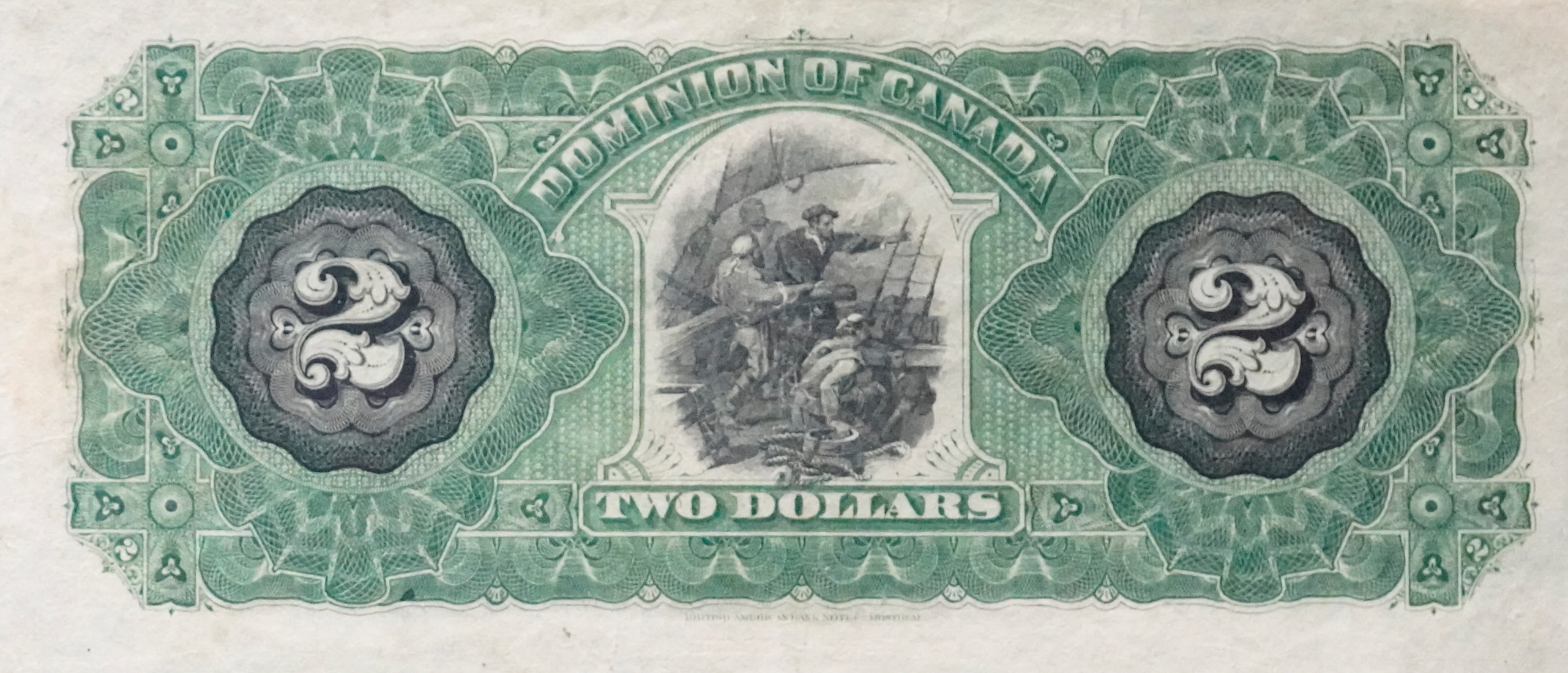 1887 - $2 - Marchioness and Marquis of Landsdowne back