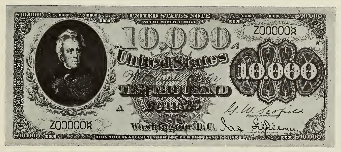 1878 - $10000 - Jackson front