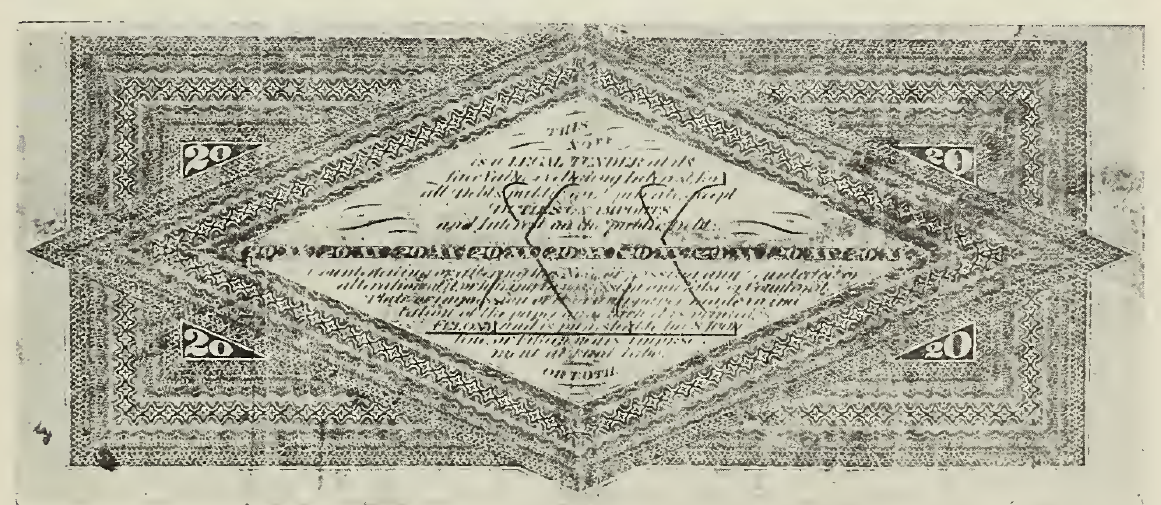 1863 - $20 - Lincoln back