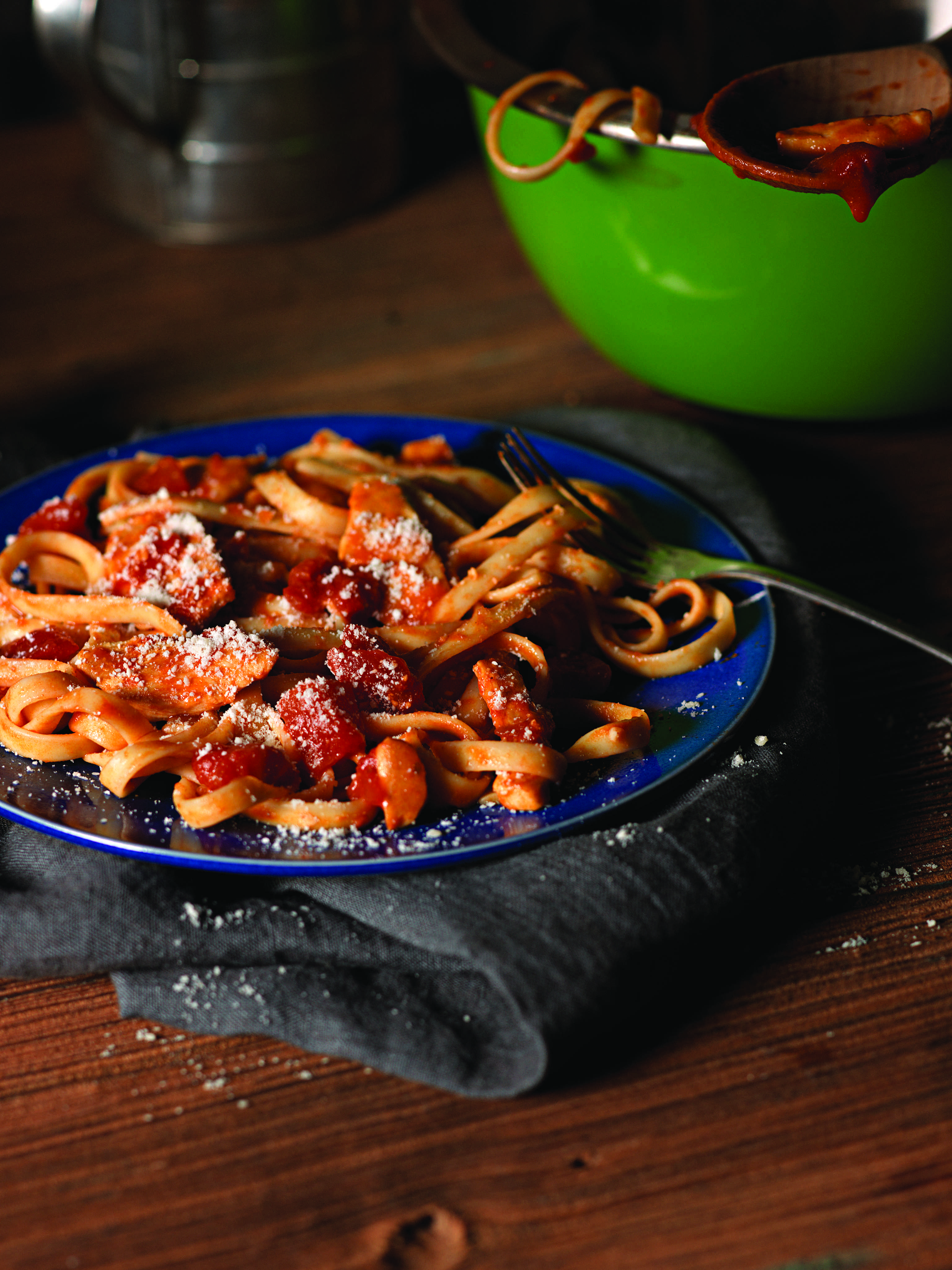 Chicken-Parmesan Pasta Toss Recipe - AOL