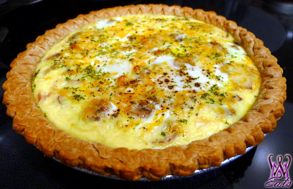 Bacon Mushroom Quiche Recipe - AOL