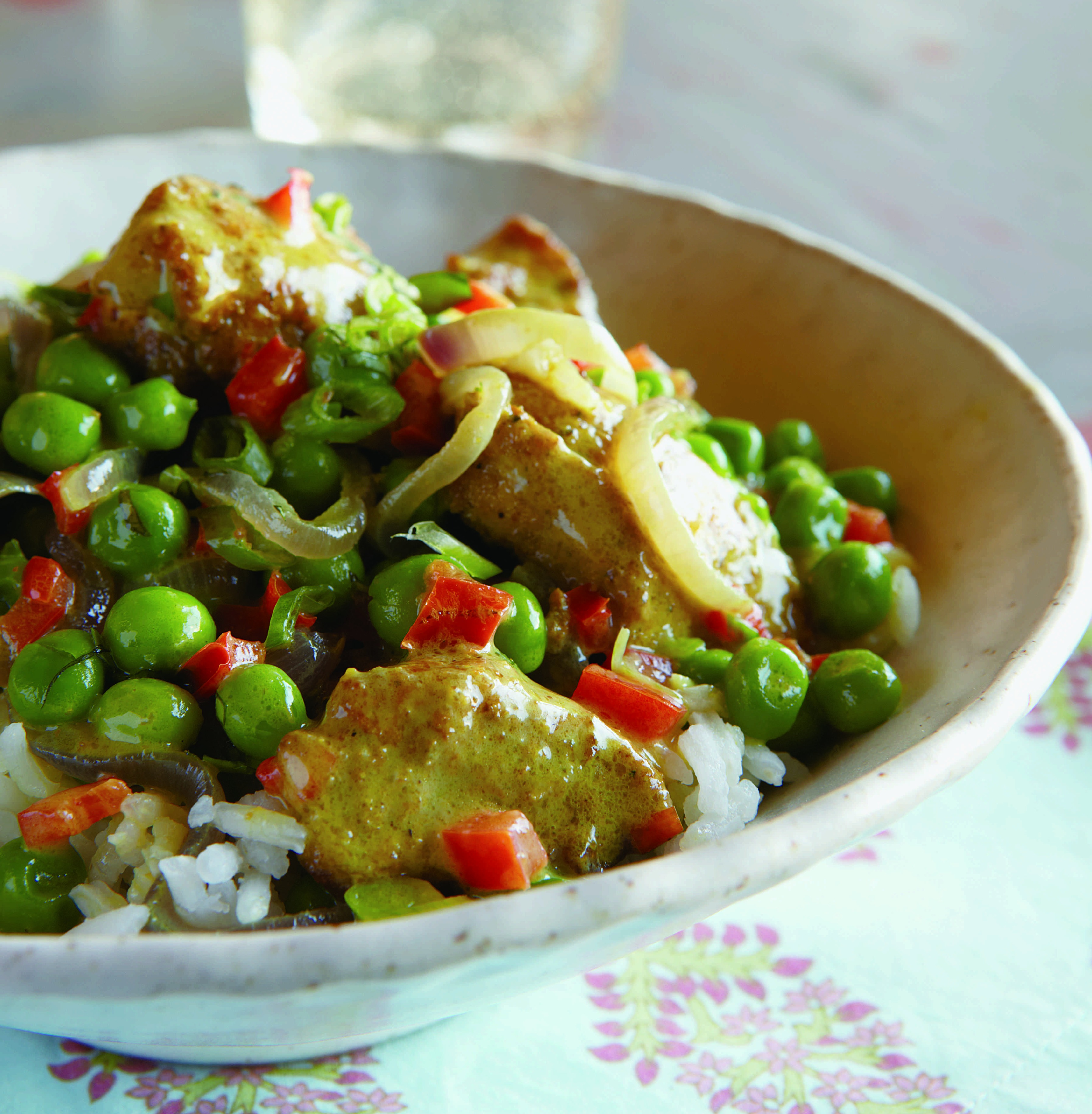 Easy Chicken Curry with Peas Recipe - AOL