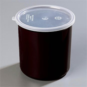 Carlisle 1.2 Qt Poly-Tuf Crocks w/Lids