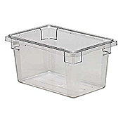 Cambro Camwear 12L x 18W x 9H Clear Food Storage Boxes