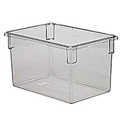 Cambro Camwear 18L x 26W x 15H Clear Food Storage Boxes