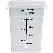Cambro Poly 22 qt. CamSquare Containers