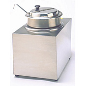 Gold Medal 4 qt Cheese Warmer Insert Bowl