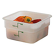 Cambro Poly 2 qt. CamSquare Containers