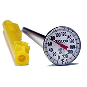 Taylor BiTherm Thermometer w/Safe-T-Guard Case