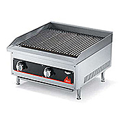 Vollrath 36W Natural Gas Counter Top Lava Rock Grill