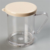 FSE Polycarbonate Dredges w/Beige Salt Lids