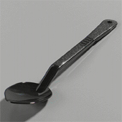 Carlisle 13 Black Solid High Heat Serving Spoon