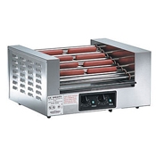 Gold Medal Slanted Lil' Diggity Hot Dog Roller Grill