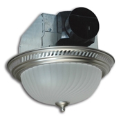 Air King AKLC702 Quiet Round Fan/Light Series Exhaust Fan