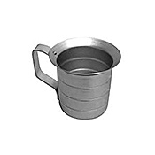 Economy 1 pt. Aluminum Baker's Measure