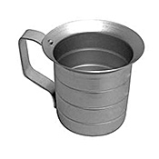 Economy 2 qt. Aluminum Baker's Measure