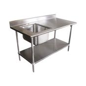 Work Tables - Stainless Seel Work Tables with Built in Sink