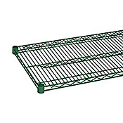 Economy 14 x 24 Green Wire Shelf