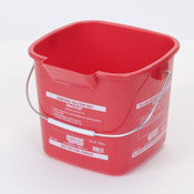 Carlisle 2.5 Qt Red Steri-Pail