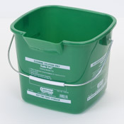 Carlisle 2.5 Qt Green Suds-Pail