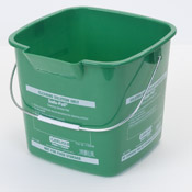Carlisle 5 Qt Green Suds-Pail