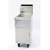 Dean D60G 75 lb Fryer with Casters