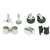 Economy Wire Shelving Rubber 5 Caster