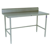 Work Tables - Stainless Steel Work Tables with Backsplashes