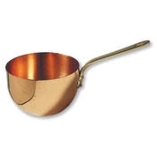 Mauviel Solid Copper Zabaglione Bowl