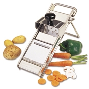 Matfer Bourgeat Stainless Steel Mandoline, Complete with Pusher