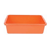 Economy 14-1/4 x 11-3/4 Red Bus Tray