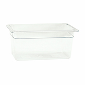 Thunder Group 1/3-Size 6D Polycarbonate Food Pan