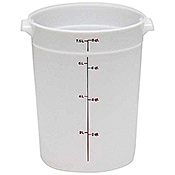 Cambro Translucent 8 qt. Round Food Storage Containers