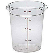 Cambro Camwear 8 qt. Round Food Storage Containers
