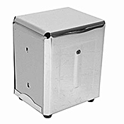 Economy Short Stainless Steel Napkin Dispenser