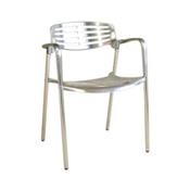Wholesale Interiors Ethan Contemporary Aluminum Accent Chair