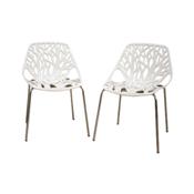 Wholesale Interiors Birch Sapling Plastic Accent Dining Chair