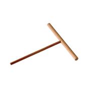 Paderno World Cuisine 9 1/2 Wood X5 T Crepe Spreader