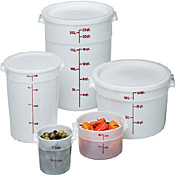 Cambro Poly 6 & 8 qt. Round Container Covers