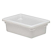 Cambro Poly 12"L x 18"W x 6"H White Food Storage Boxes
