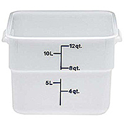 Cambro Poly 12 qt. CamSquare Containers