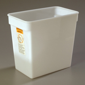 Carlisle Translucent 18 qt Economical Space Saver