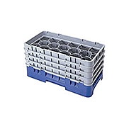 Cambro 10-1/8"H Half Size 17-Compartment Camracks