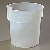 Carlisle Translucent Polypropylene 18 qt Bain Marie