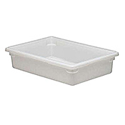 Cambro Poly 18"L x 26"W x 6"H Natural White Food Storage Boxes