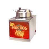 Gold Medal Dipper-Style Cheese Warmer with Lighted Sign