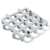 Carlisle 271023 Gray Floor Rack Square