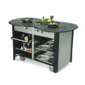 Geneva 3070P Creation Station Mobile Cooking Cart